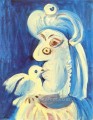 La mujer y el hueso 1971 Pablo Picasso